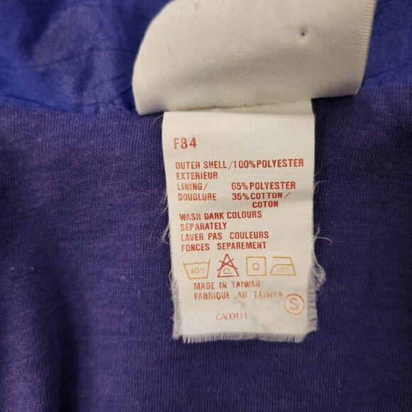 Adidas 80's women's purple jacket vintage retro - Picture 4 of 7